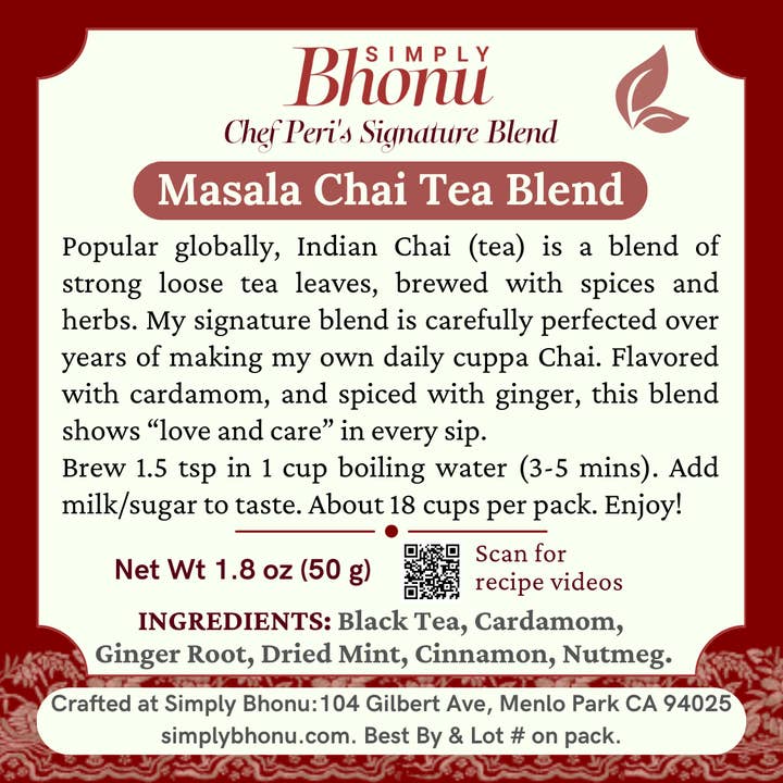Simply Bhonu - Wholesale Loose Tea - Masala Chai Loose-leaf Tea Blend3