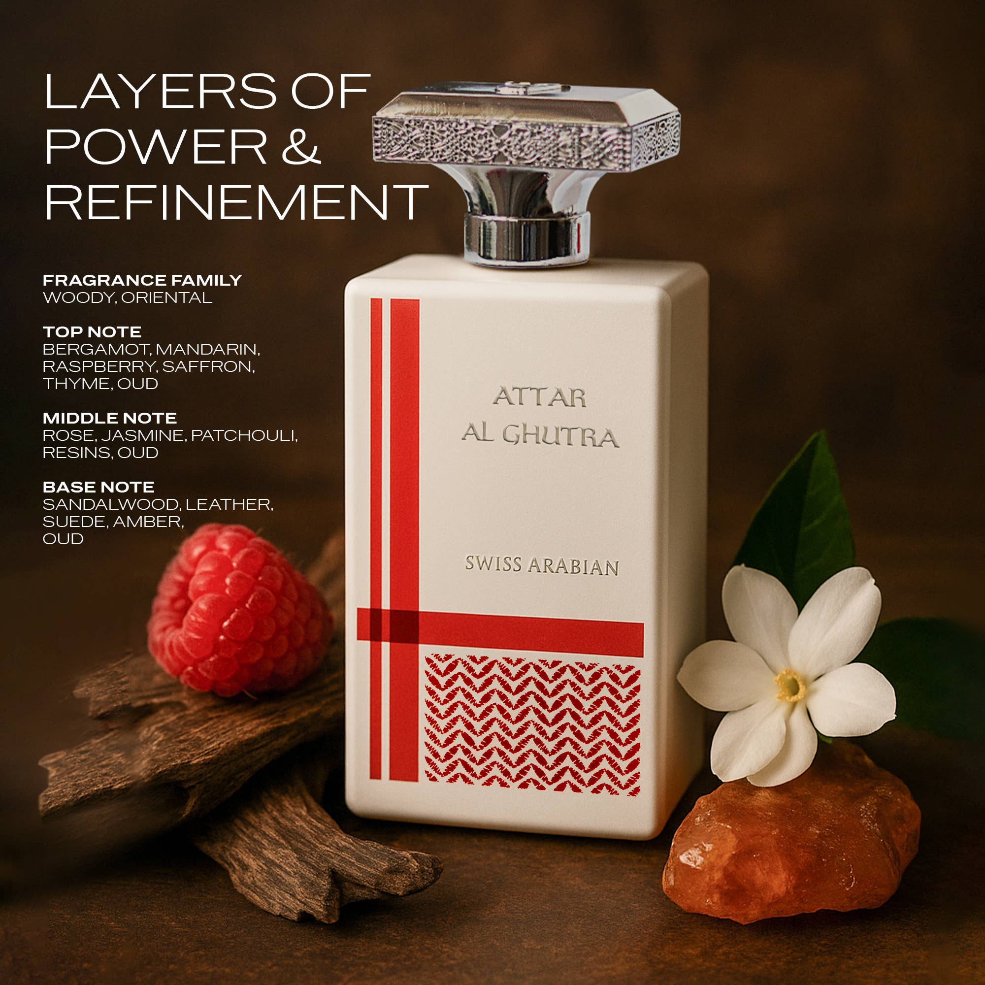 SWISS ARABIAN – Großhandel Parfüm/Eau de Toilette – Swiss Arabian ATTAR AL GHUTRA Luxus EDP für Herren 100ml1