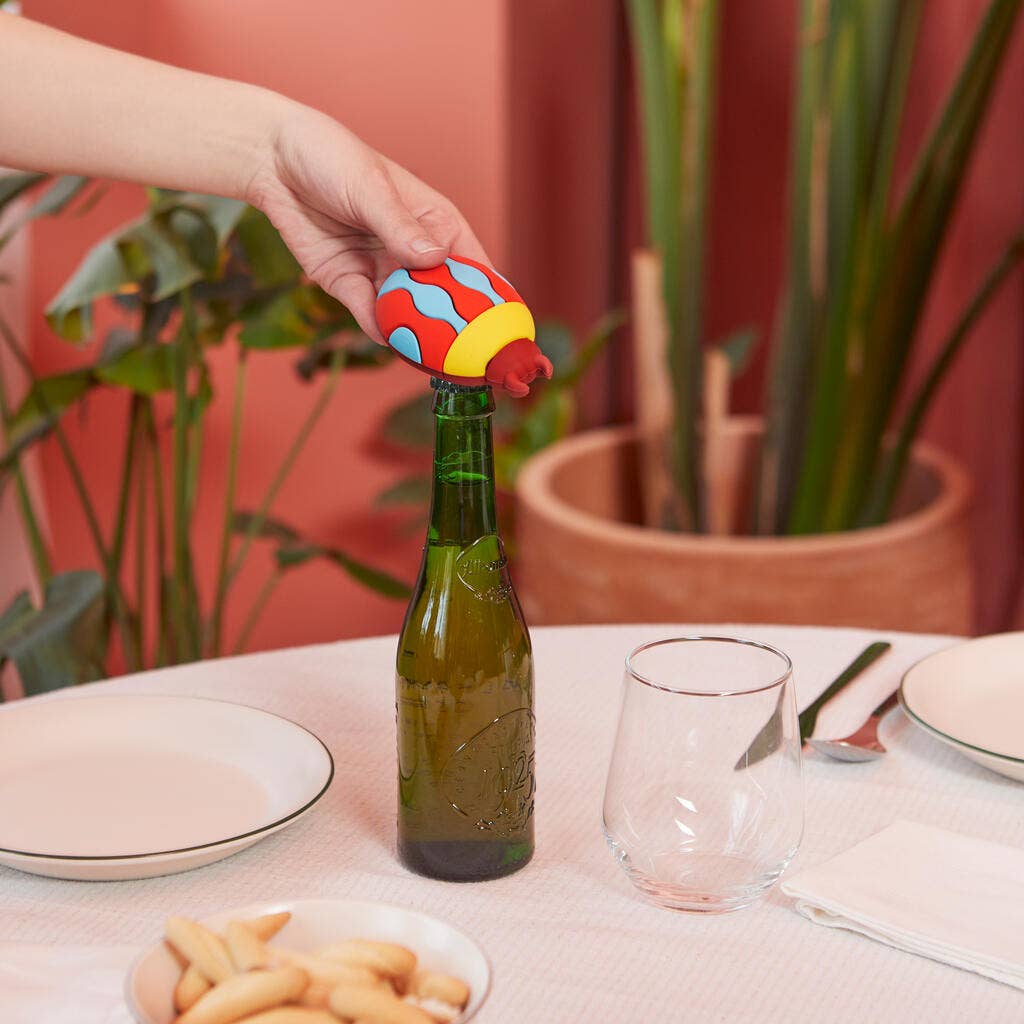 Balvi - Wholesale Bottle/Wine Opener - Bottle opener,The Beetles,yellow,magnetic1