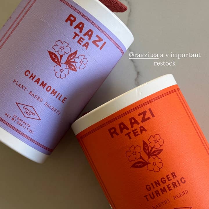 Raazi Tea - Wholesale Tea Bags - Chamomile Tea1