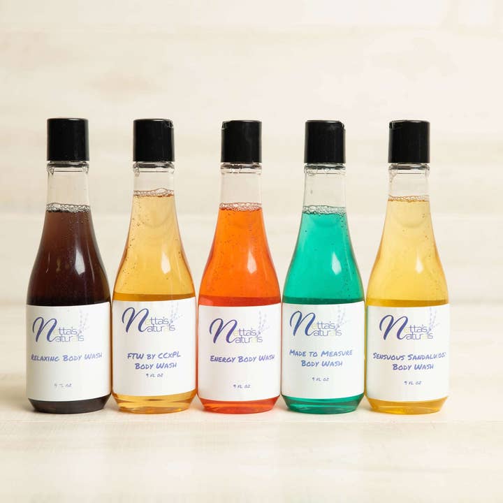 Crazy Caramel Corn Body Wash for wholesale by Netta’s Naturals