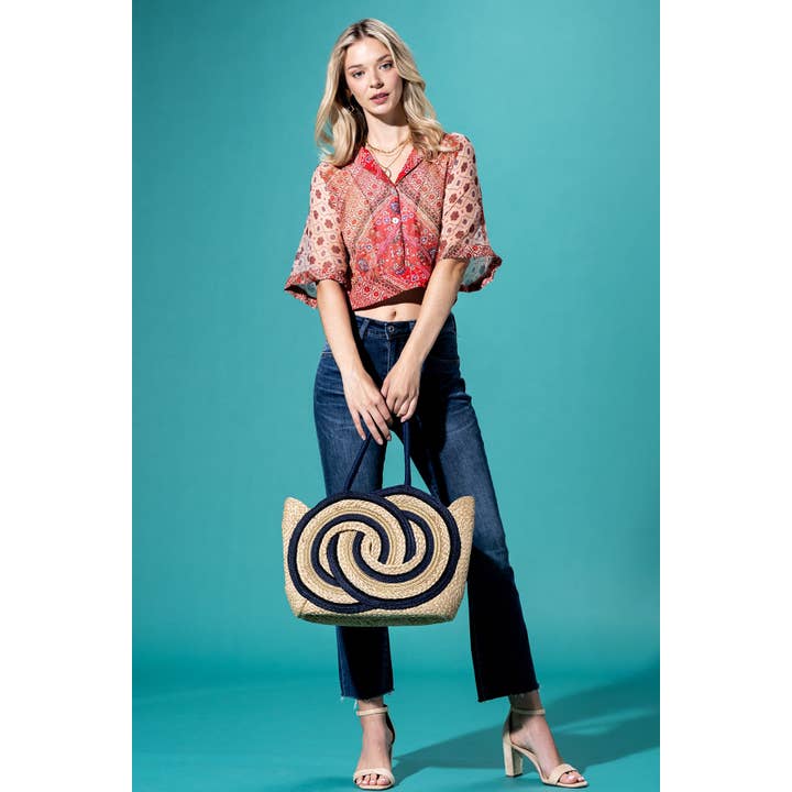 Ritz Jute Bag for wholesale on Faire5