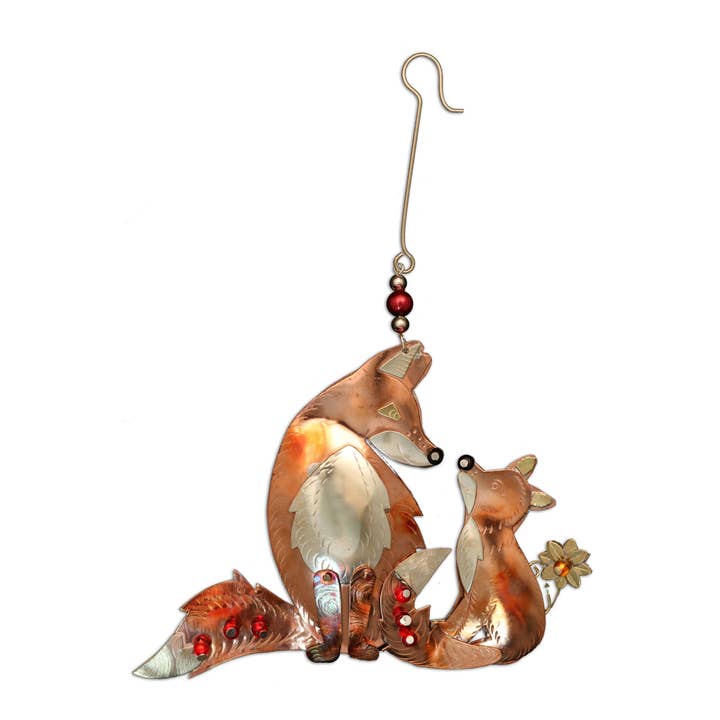Pilgrim Imports - Wholesale Ornament - Vixen & Kit Ornament