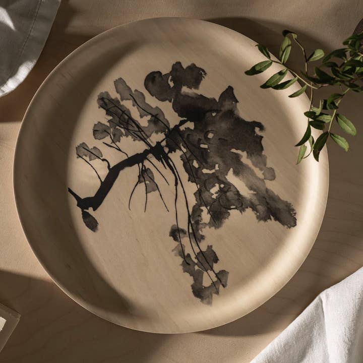 Muurla | Teemu Järvi, Tray, 35cm ⌀, Pine for wholesale by Treacle George (Muurla & Havi)