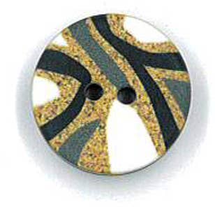 NEMARK - Wholesale Sewing Button/Snap - WHITE CORK PRINTED BUTTON0