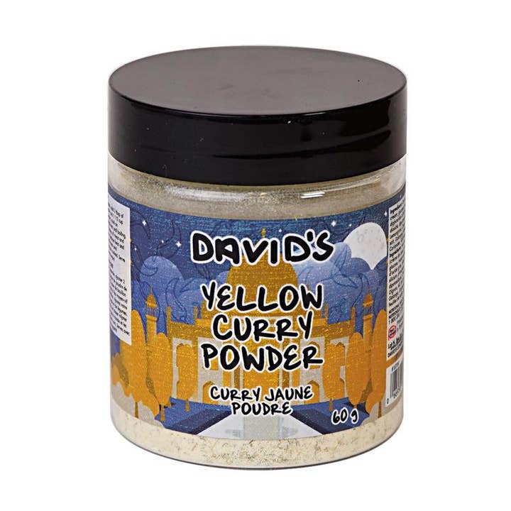 Yellow Curry Powder 60g Davids for wholesale by David's Condiments