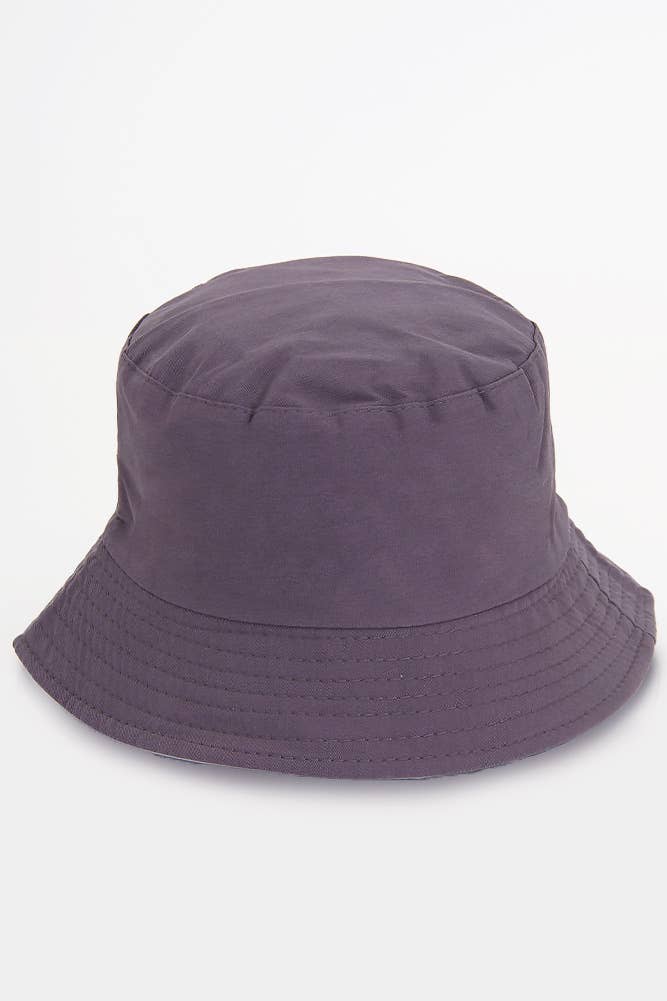 Hana - Wholesale Bucket Hat - Women's - Solid Reversible Bucket Hat3