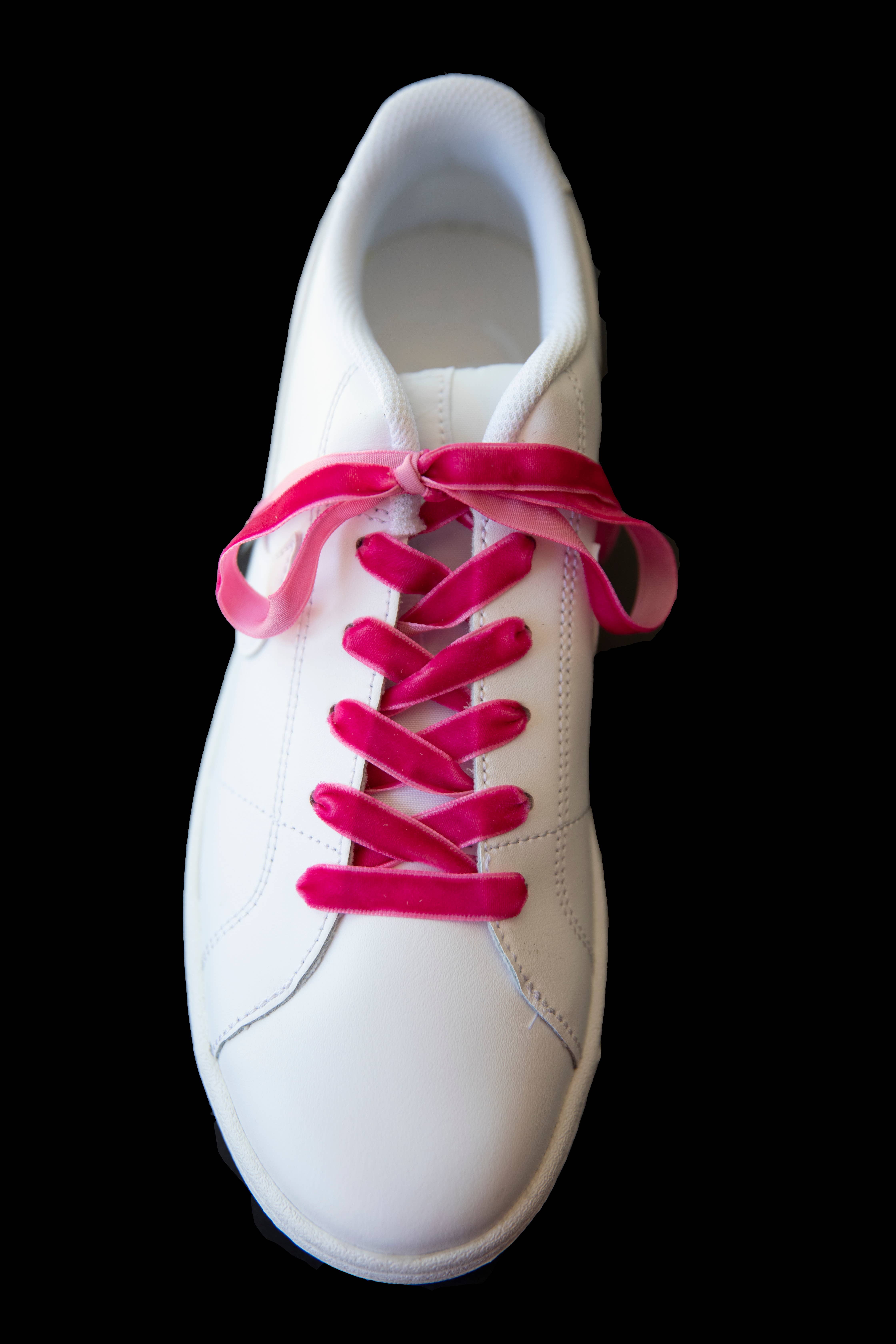 Wear Your Sole - Wholesale Shoelaces - Unisex - Velvet KickStrands - Unapologetic Pink2
