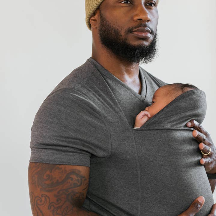 Lalabu - Wholesale Baby Carrier - Lalabu Dad Shirt | Baby Carrier | Gray