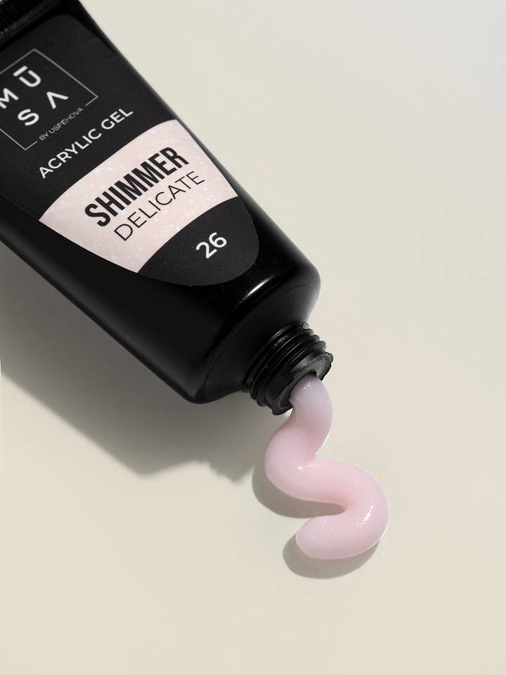 Gel Acrílico Brilho Delicado 26 - 35 ml por atacado de MUSA