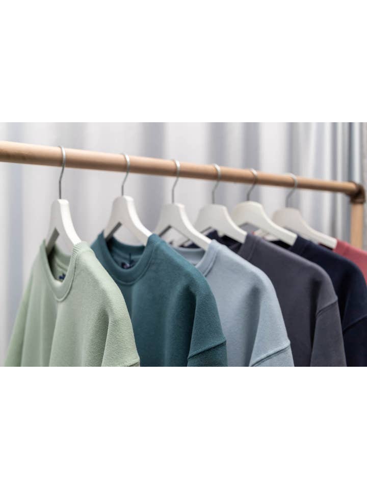 Custi Mikelo: Men's Clothing & Christmas Gifts - Wholesale Sweatshirt - Men's - Peach Touch Sweatshirt | Apple Green4