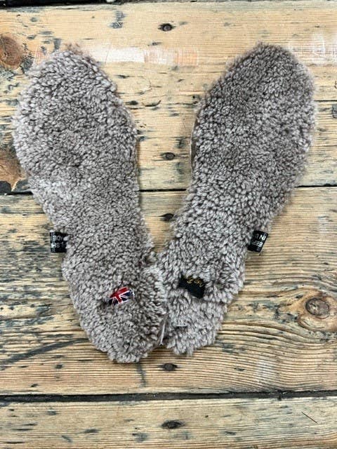 Owen Barry Ltd - Venta al por mayor Plantillas y suelas - Unisex - Plantillas de piel de oveja | Unisex, talla S-XL | Plantillas de color marrón pardo 1