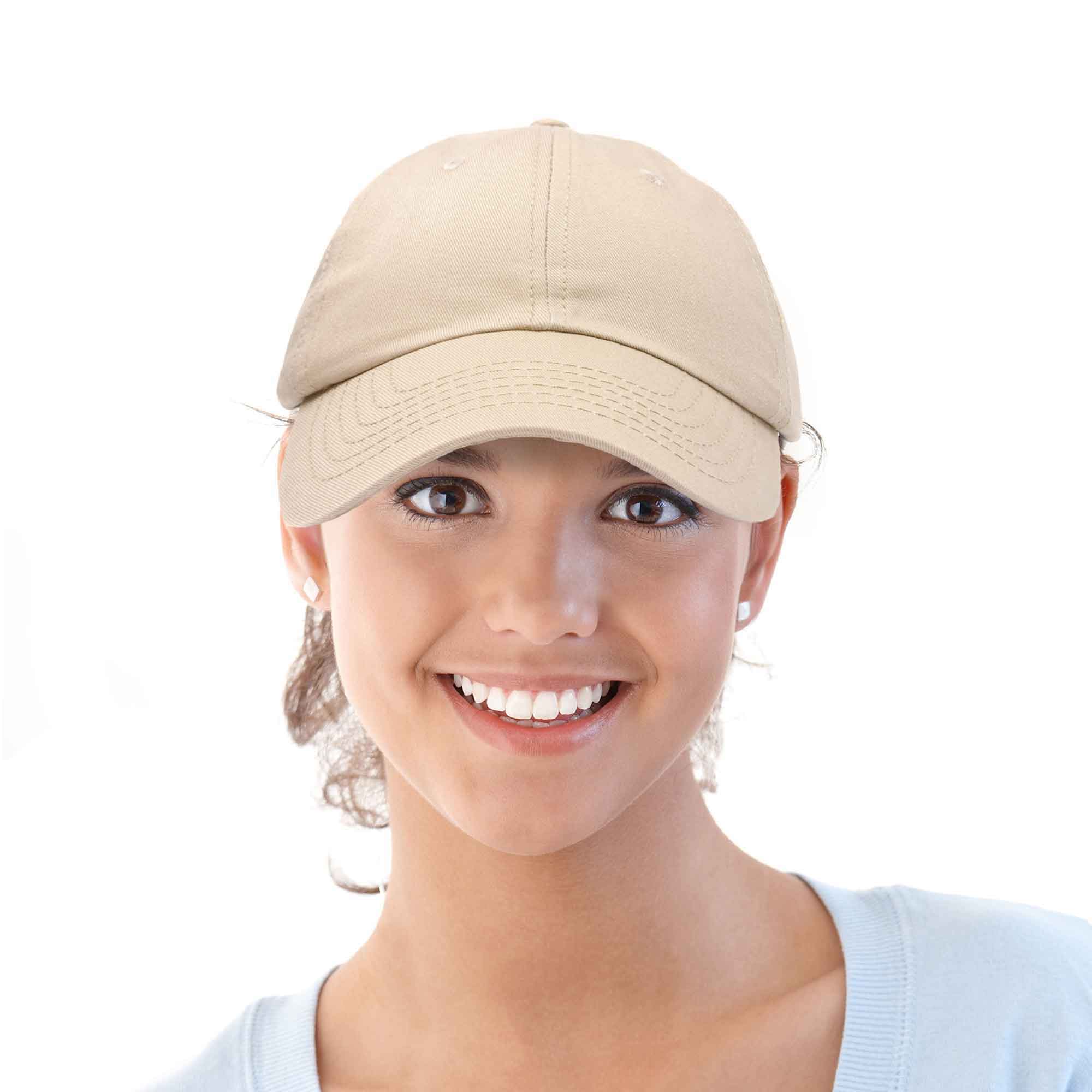 Dalix - Wholesale Baseball Cap - Unisex - DALIX Unisex Unstructured Cotton Cap Adjustable Plain Hat51