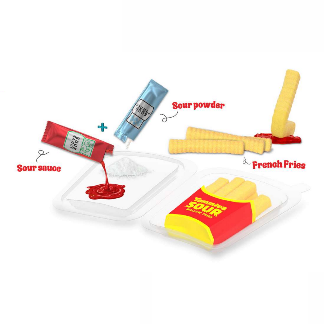 Candycat - Wholesale Marshmallow - Relkon - Marshmallow Potato Chips 12x24g4