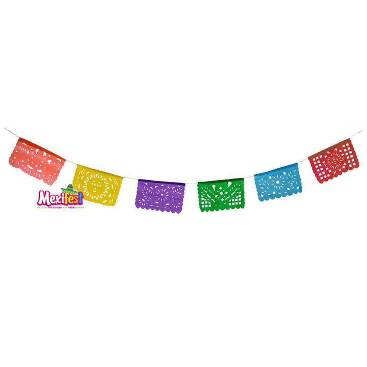 Faixa mexicana de plástico médio por atacado de Mexifest