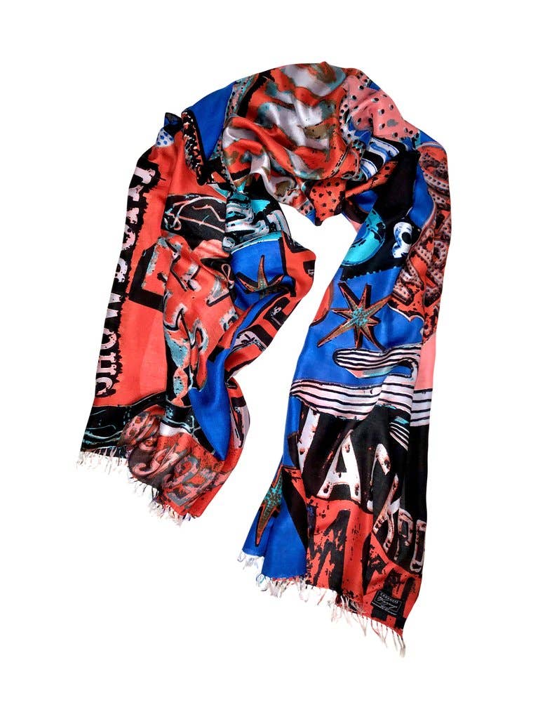 Cashmere Wrappings - Wholesale Scarf - Women's - Vintage Vegas Silk4