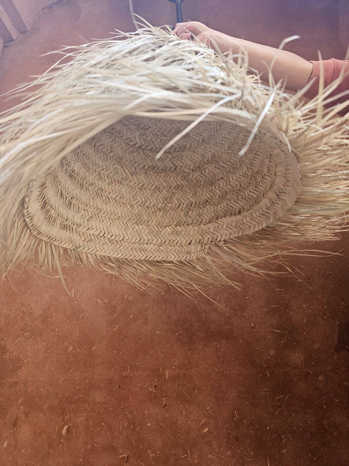 Moroccan Natural bazaar - Venta al por mayor Lámpara de araña y colgante - Lámpara colgante con pantalla esférica de paja8