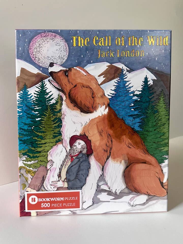 NEW! THE CALL OF THE WILD -500 PIECE JIGSAW PUZZLE for wholesale by Bookworm Puzzle