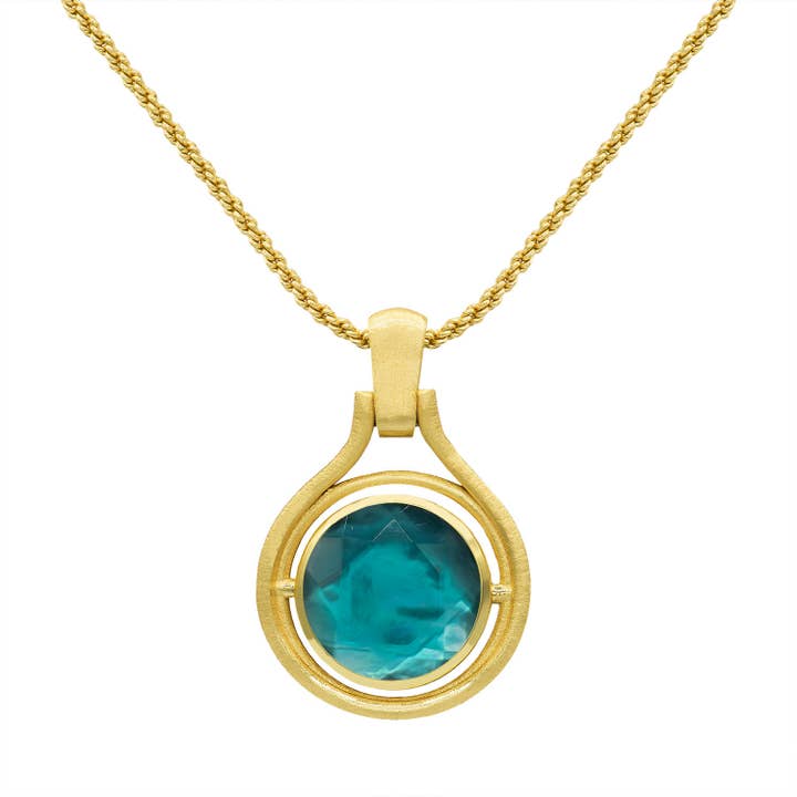 Marcia Moran - Wholesale Pendant/Charm Necklace - Roe Double Sided Necklace