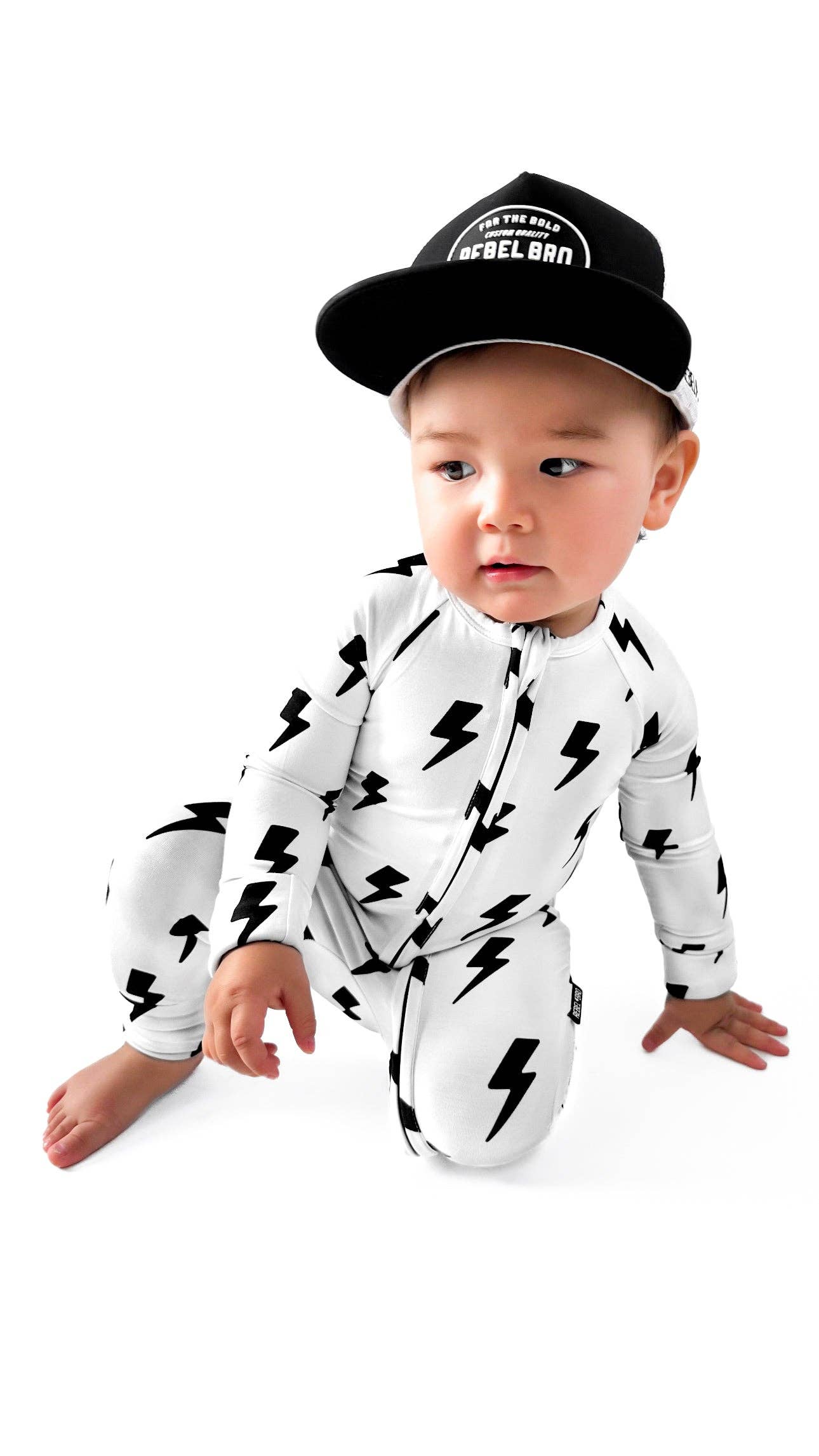 Rebel Bro - Wholesale Slaappak - Baby - Bamboe Zippy Slaapzak in Bowie4