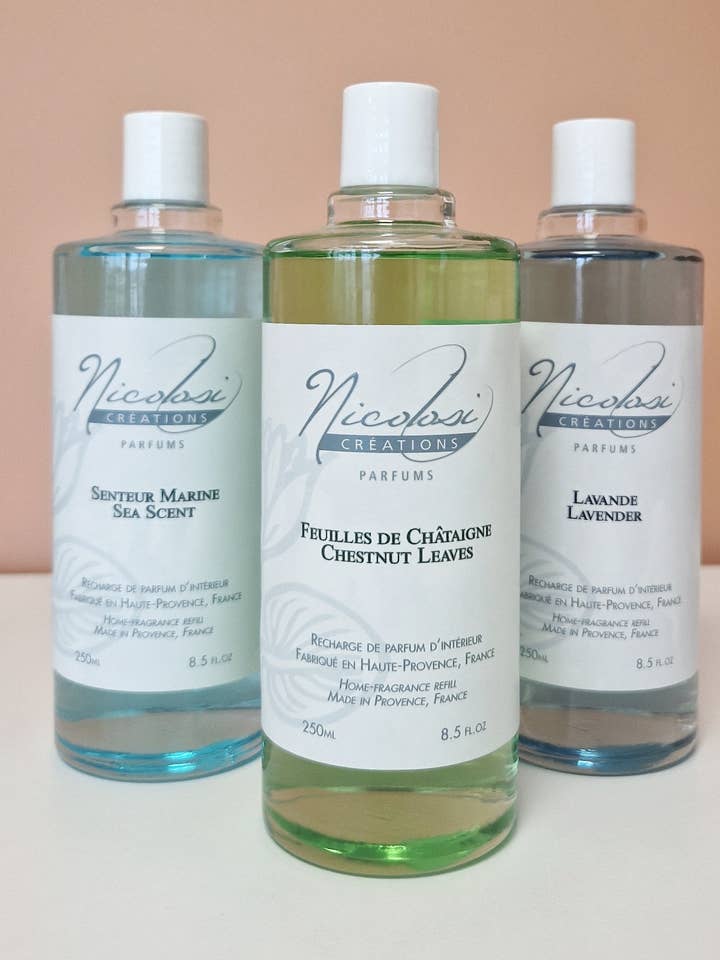 250ml room diffuser refill for wholesale by Nicolosi Créations