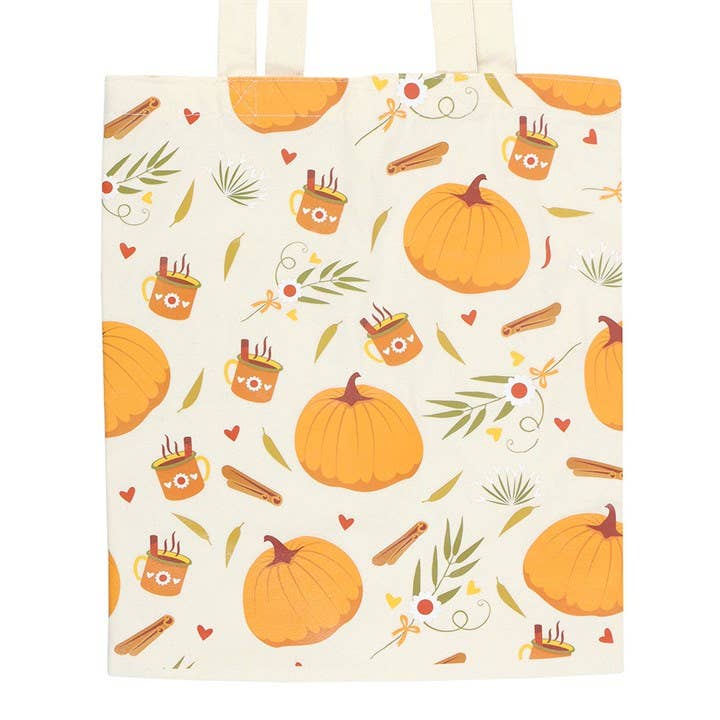 Something Different Wholesale – wholesale Tote bag – Women's – Autumn Days Print Polycotton Tote Bag2