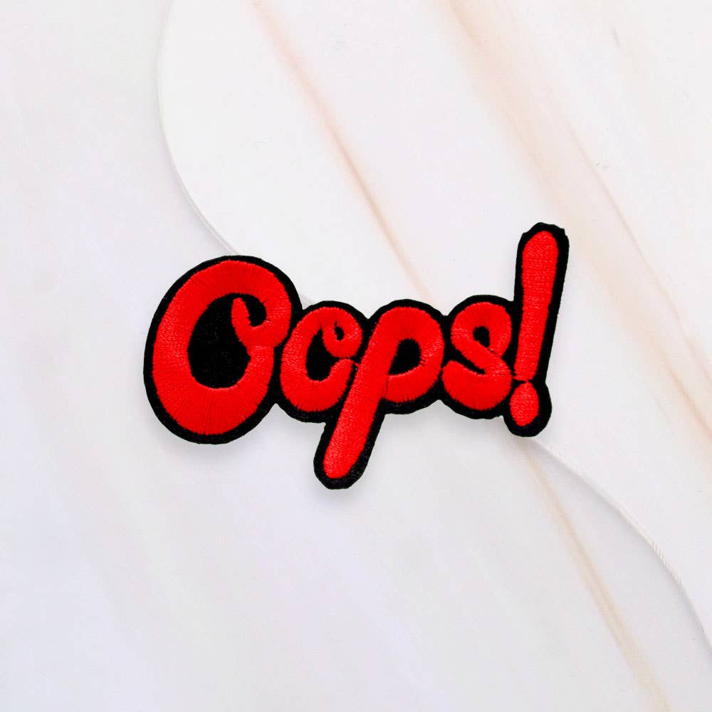 Sensibling Corp. - Wholesale Patch - OOPS Message Iron On Patch0