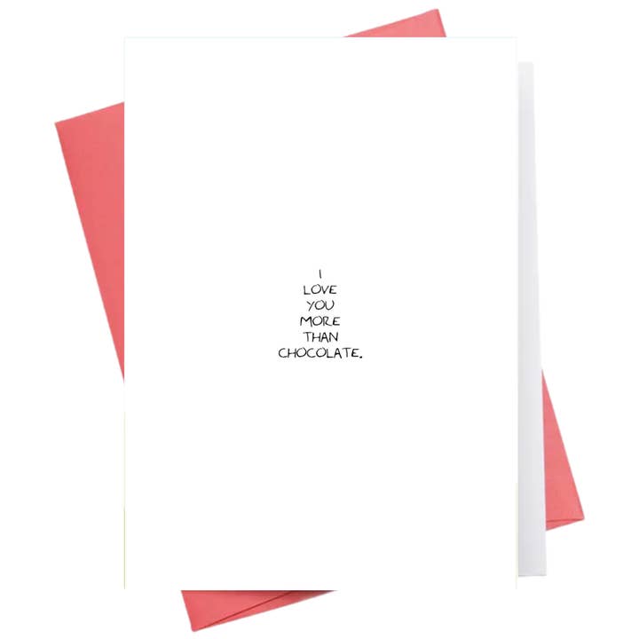 Choc Amour | Carte de Vœux de la Saint-Valentin pour la vente par Inkwell Cards