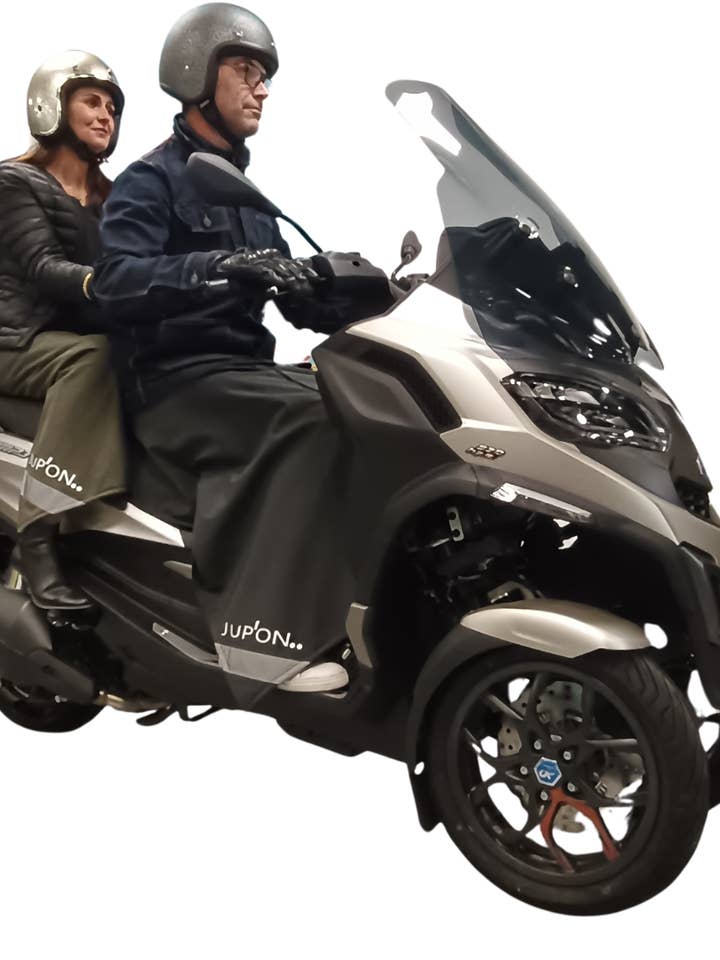 Avental de scooter_Kaki por atacado de JUP'ON