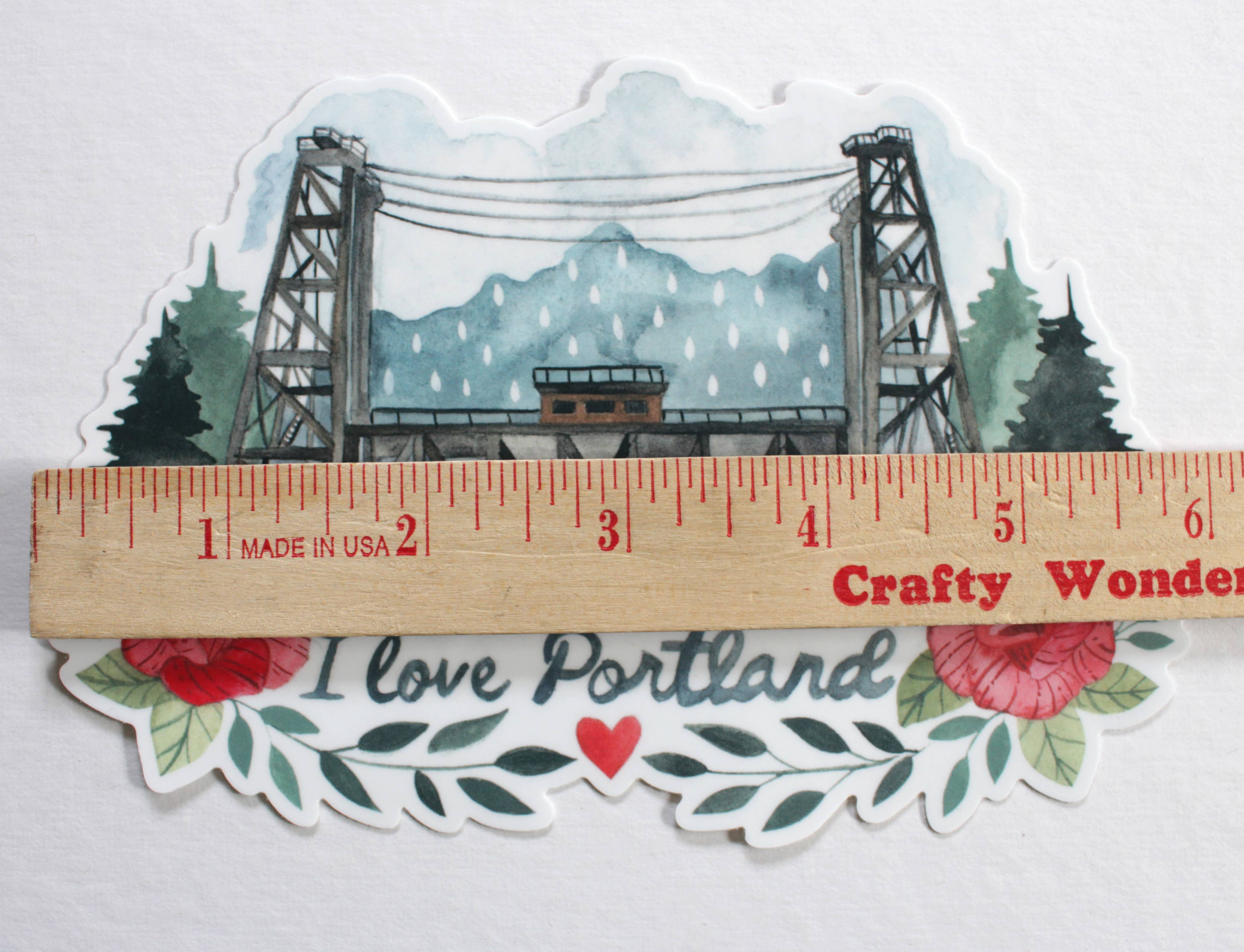 michele maule - Wholesale Sticker - Vinyl Sticker - I Love Portland6