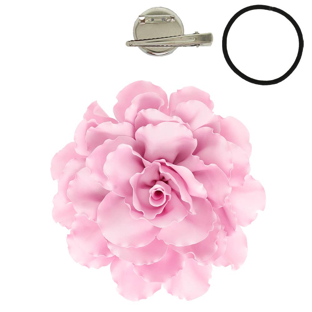 SP Sophia Collection - Wholesale Hair Clip - Women's - Camellia Flower Pin and Hair Clip 12