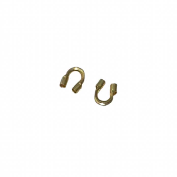 Purity Beads - Wholesale Craft Supplies - 14K Gold Filled Cable Thimble in three sizes. There are 30 to 50 Pcs Per Pack.
