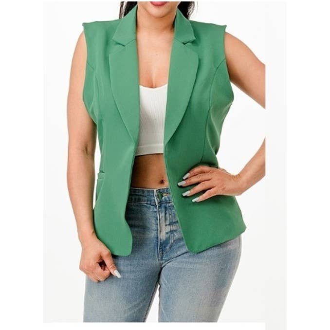 Mapcie – wholesale Outerwear Vest - Women’s – VEST WITH FULL LINING0