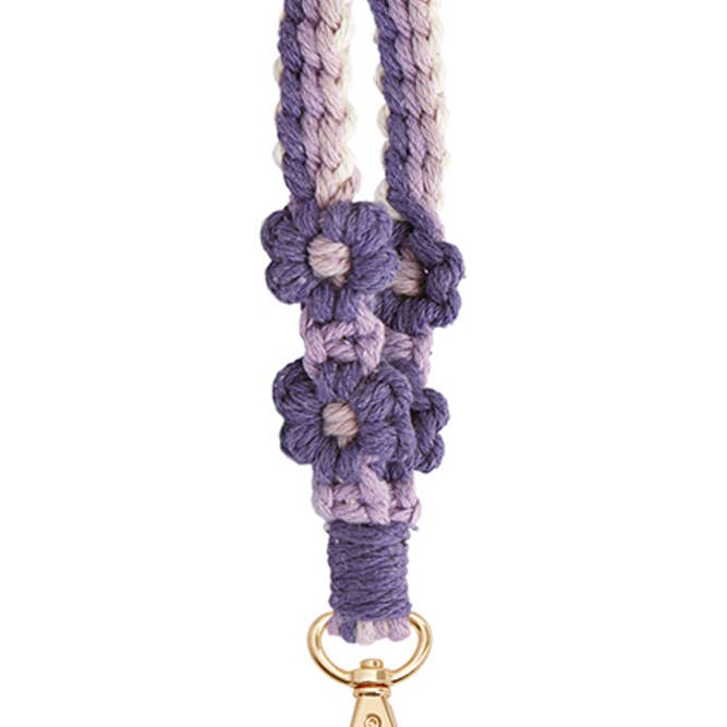 UNISHE – Großhandel Schlüsselanhänger – Damen – Daisy Weaving Buntes Armband mit Schlüsselanhänger GZJM022