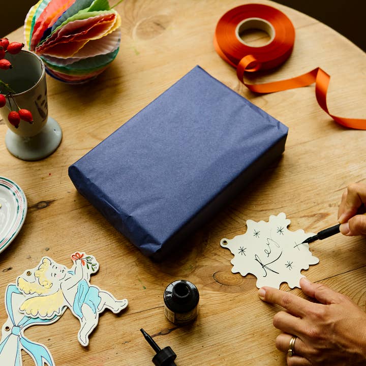 Scribble & Daub - Wholesale Christmas Decoration - Snowflake Christmas Decoration / Ornament / Gift Tag3