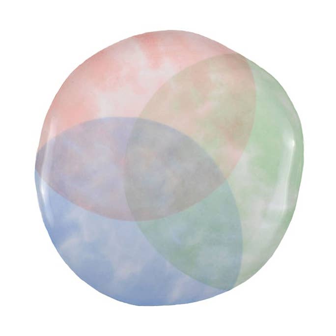 Assiette à dessert tricolore-Paradise pour la vente par AULICA