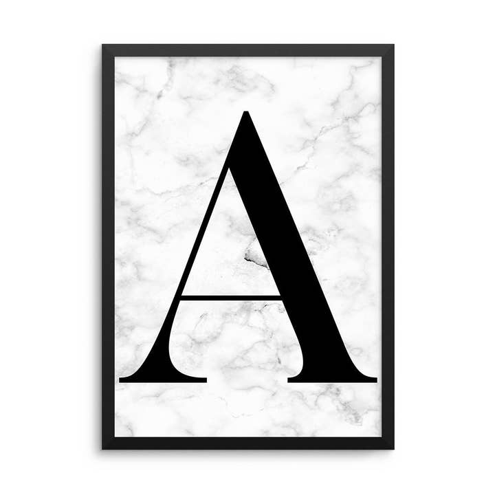 Letter Print A - Z for wholesale by D'LUXE PRINTS