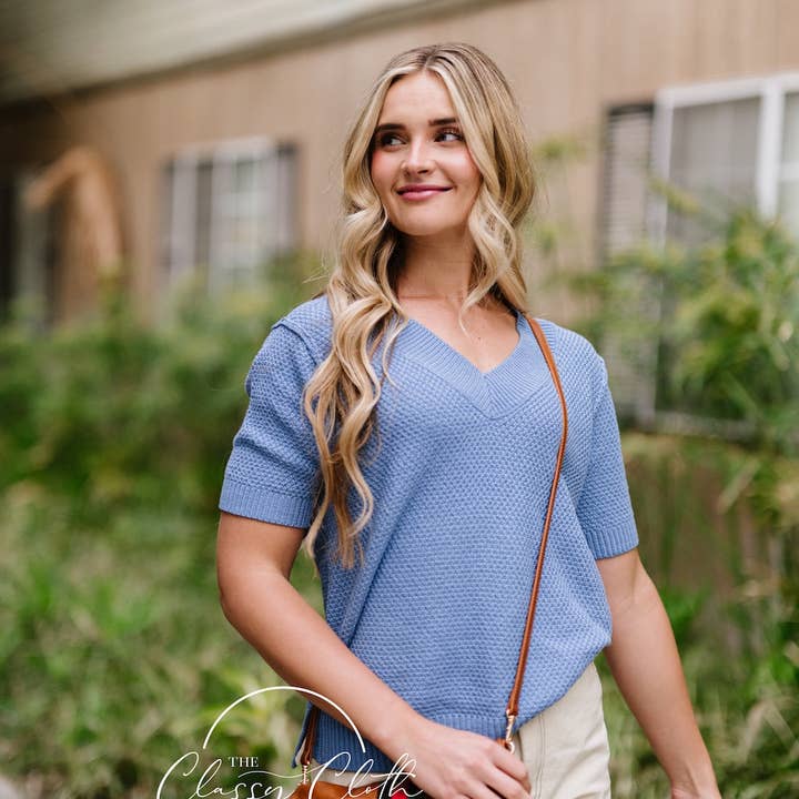 The Classy Cloth WS - Wholesale Crossbody Bag - Women's - Penelope Foldover Crossbody Clutch - Cognac w/ Green & Red Stripe RTS1