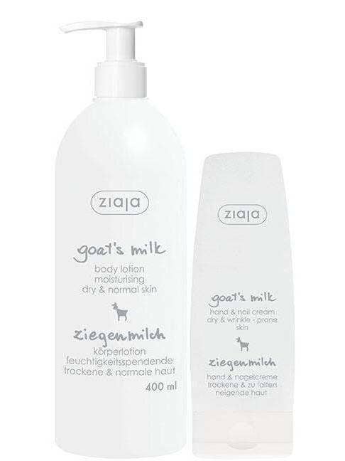 Ziaja Goat's Milk Body Lotion 400Ml + Ziaja Goat's Milk Hand for wholesale by Ziaja