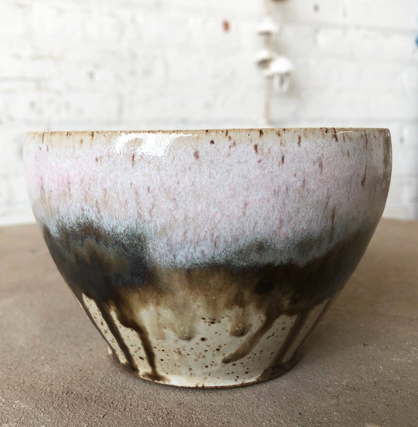 Gina DeSantis Ceramics - Wholesale Bowl - Borealis Soup Bowl in Dawn1