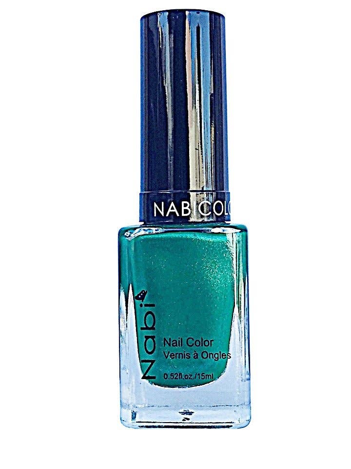 NP106 - Nabi 5 Nagellak Nieuwe Teal 12 stuks/pak voor wholesale door Nabi Cosmetic