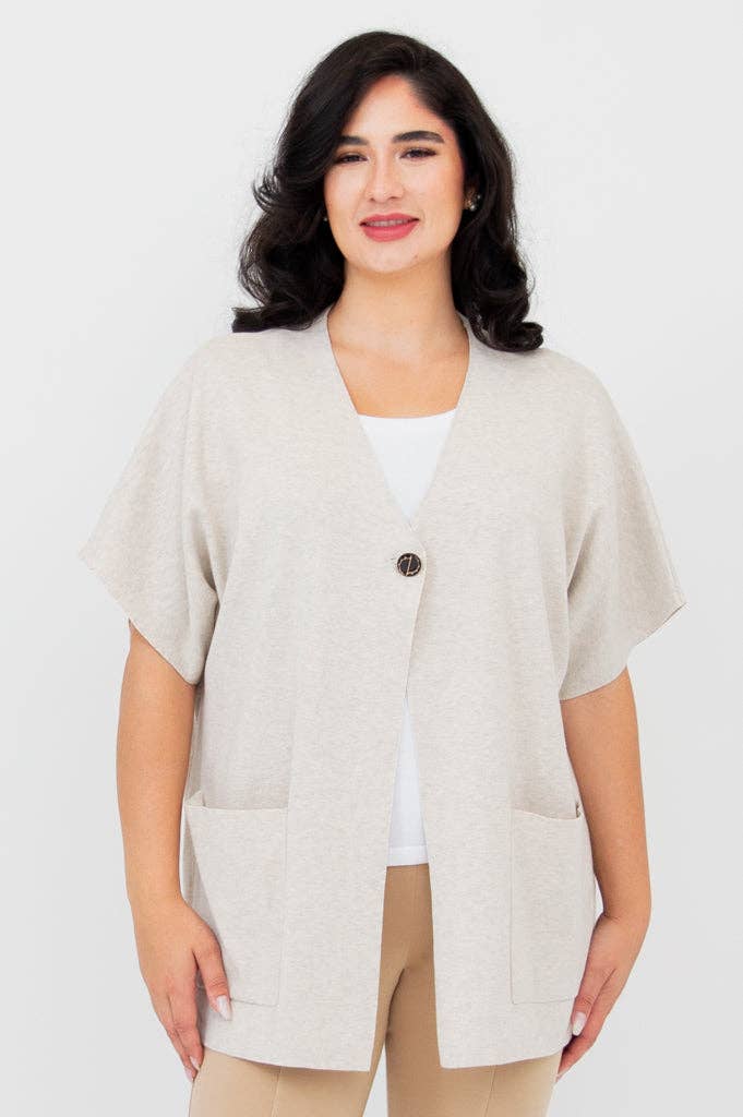 Blue Sky Clothing Co LLC – wholesale Jumpsuit - Dam – Josie tröja, naturlig, bomull4