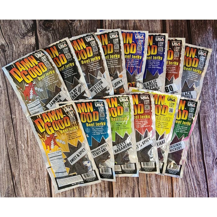 Damn Good Beef Jerky - Wholesale Jerky - Variety Pack