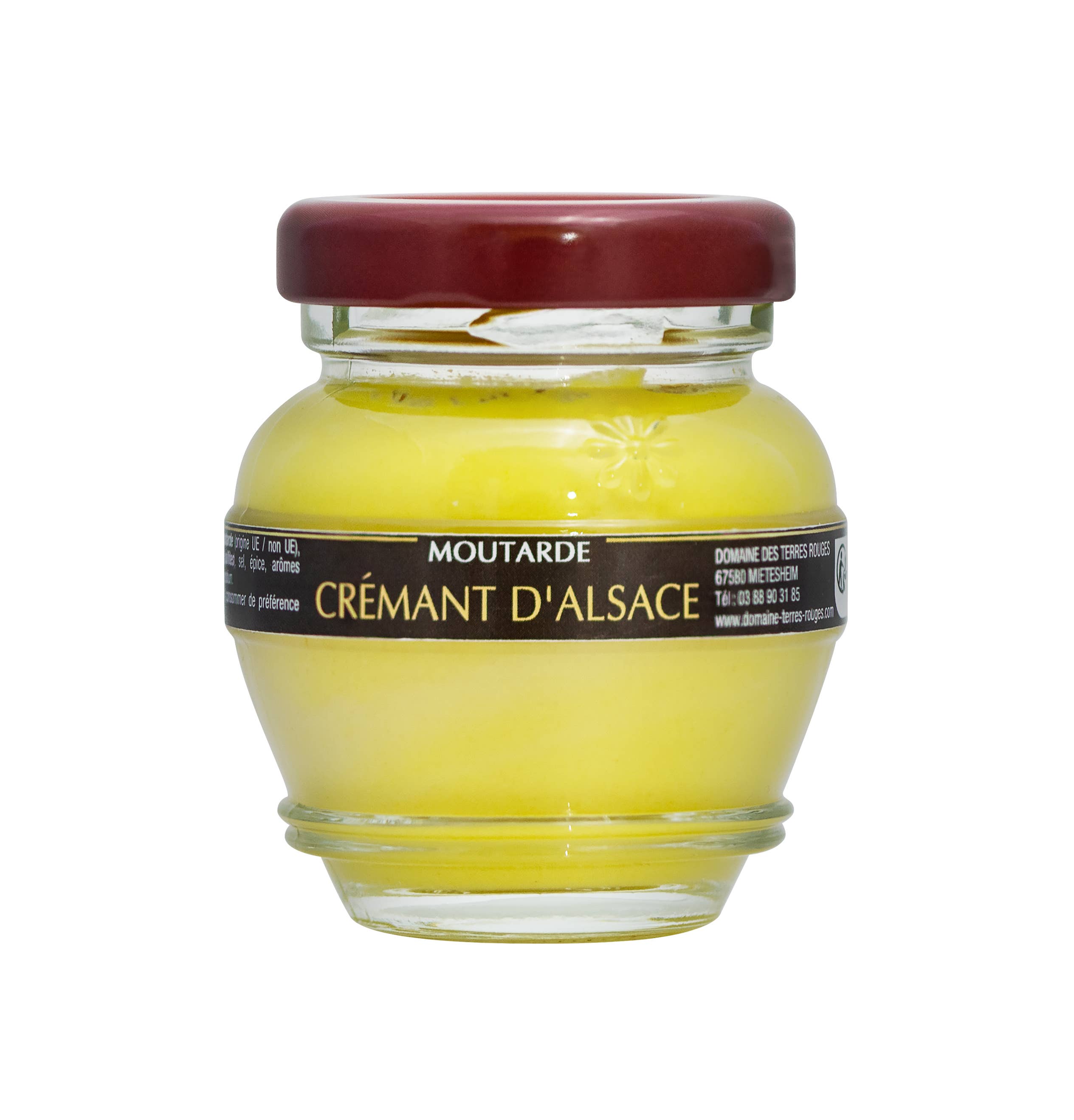 DOMAINE DES TERRES ROUGES - Wholesale Mustard - Crémant D'Alsace Mustard 55 g0