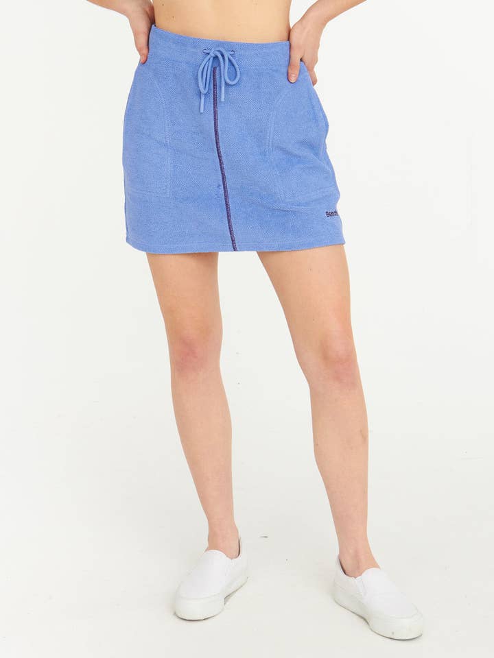 Womens Beech French Terry Seamed Skirt - BLLFA0223W for wholesale by Bench