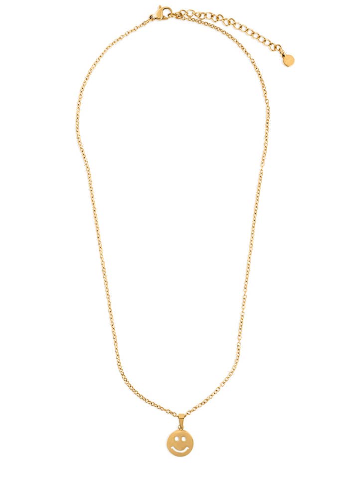 Freudige Halskette Gold for wholesale by Blackskies