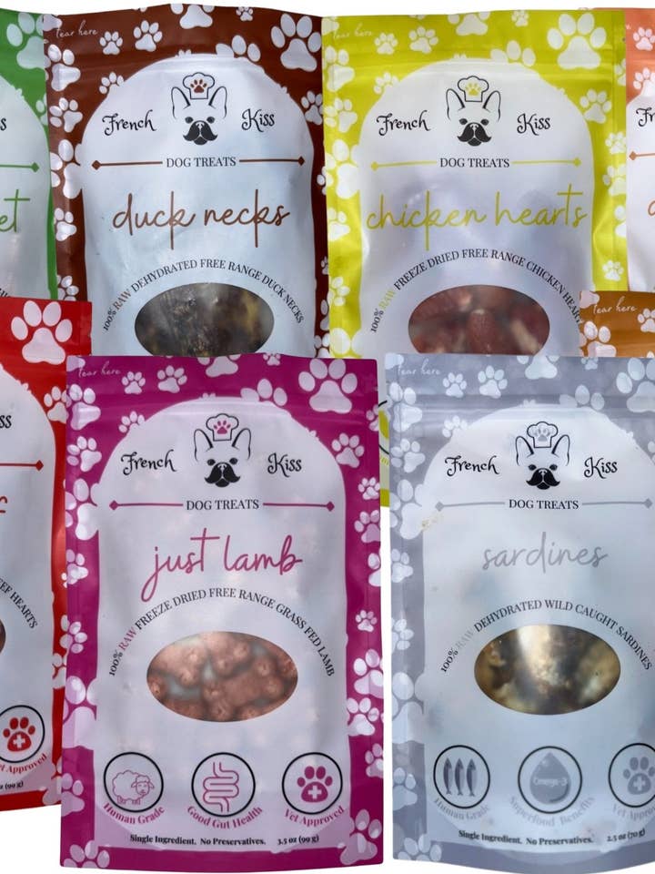 PACK DE 8 : PACK DE SANTÉ TOTAL pour la vente par French Kiss Pets