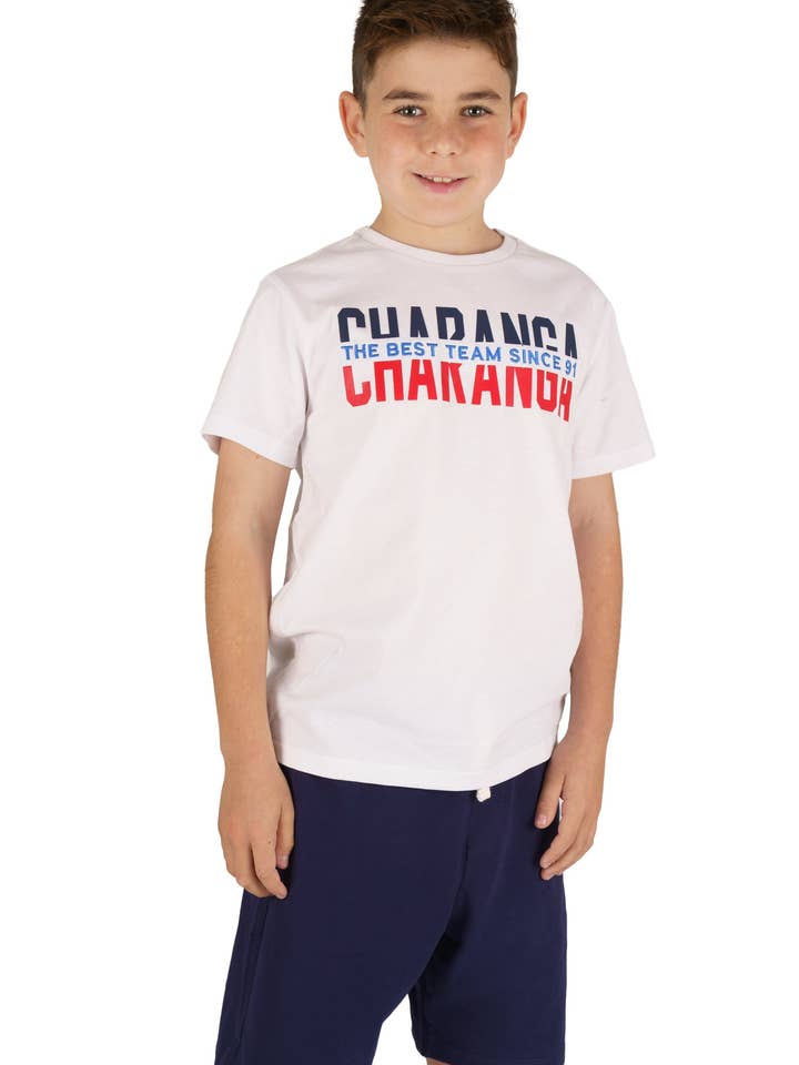 Bermuda da bambino blu marino per la vendita all'ingrosso da parte di Charanga