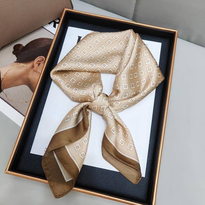 Marayn - Wholesale Scarf - Women's - Korean Silk Scarf Chic Style Sun Protection Versatile20