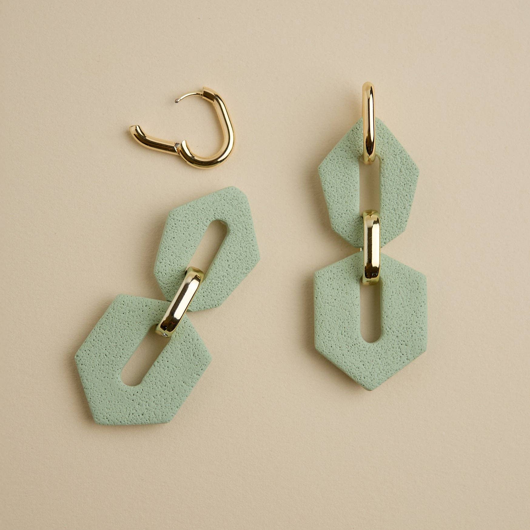 LYHO - Wholesale Hoop Earrings - Shilla Hoops | Handmade clay earrings | LYHO9